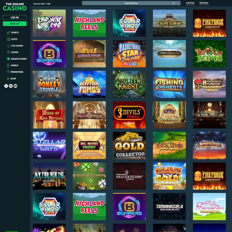 the web Casino screenshot 2