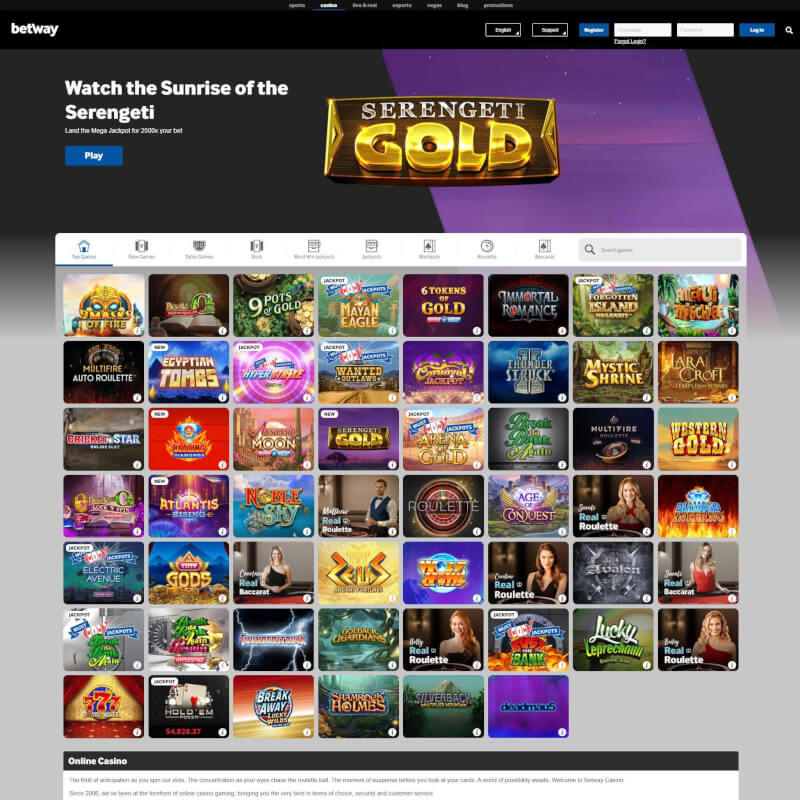 Betway screenshot 1