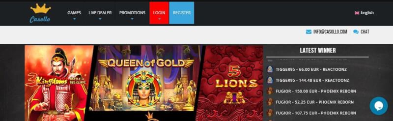 casollo website offers casino games, أول إيداع إضافي وعروض لشعار لاعبين جدد