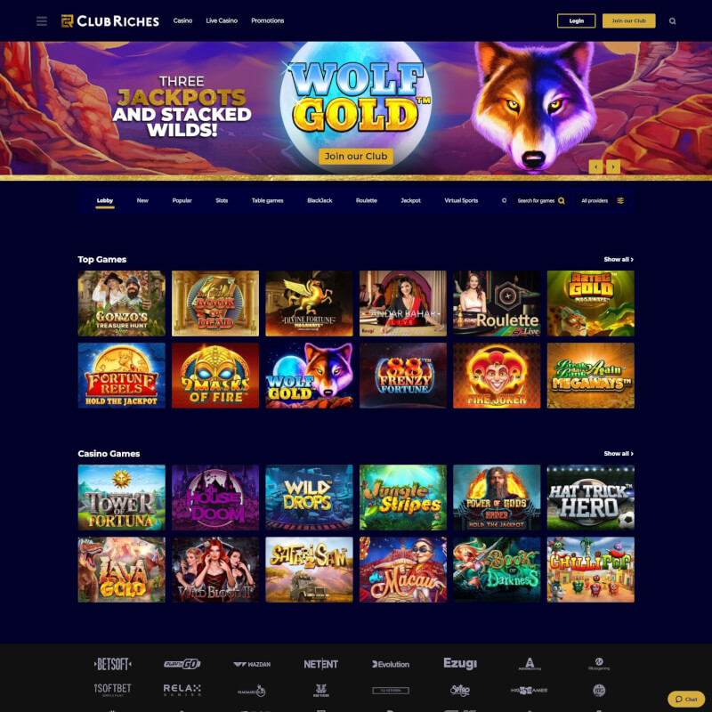 Club Riches screenshot 1