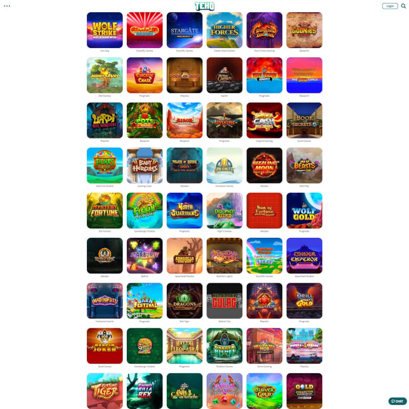 Teho Kasino screenshot 2