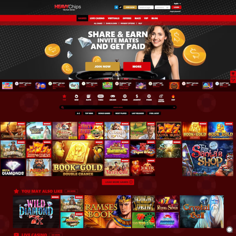 Heavy Chips Casino screenshot 2