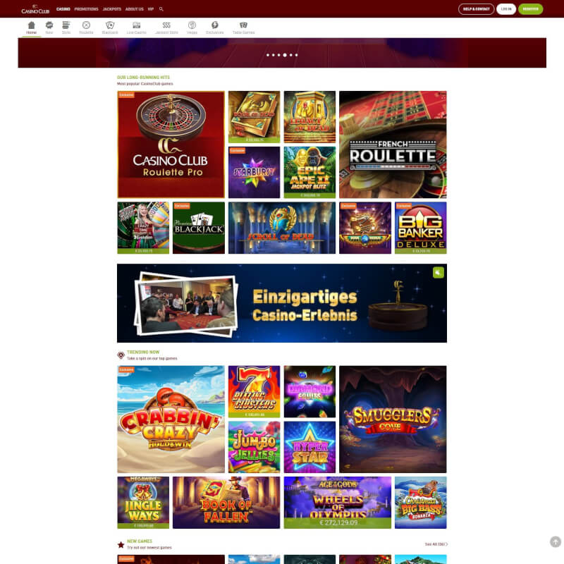 CasinoClub screenshot 1