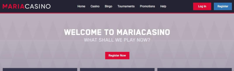 Maria Casino is an on-line casino that gives a customized gaming experience, good online game providers and welcome incentives for new players-logo