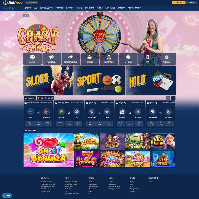 Betpesa screenshot 1