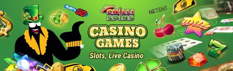 chilli spins casino offers various casino games like slots, ألعاب المقامرة في الوقت الفعلي مثل لعبة ورق, القمار وشعار الروليت