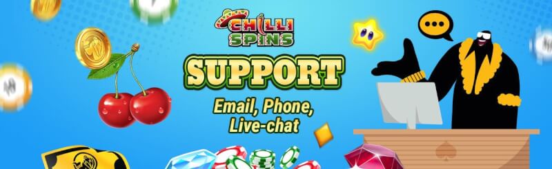 chilli spins casino support options review-logo
