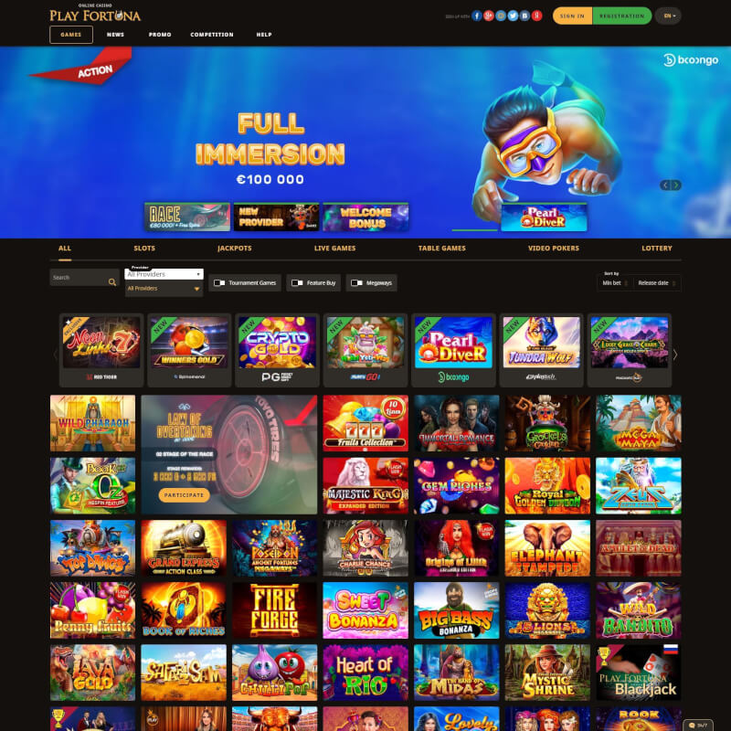 PlayFortuna screenshot 1
