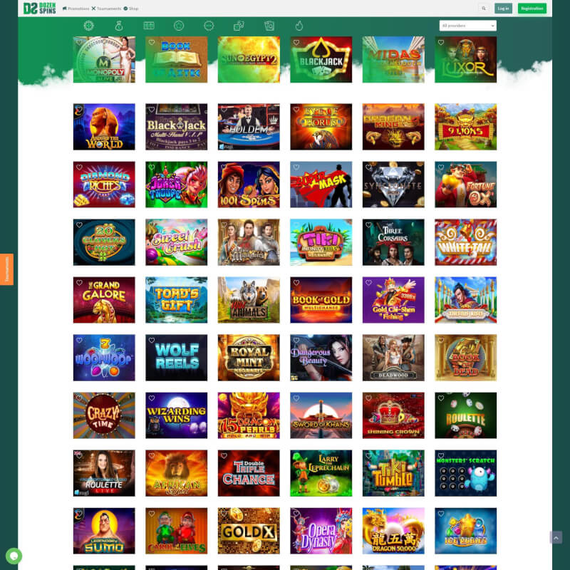 DozenSpins screenshot 2