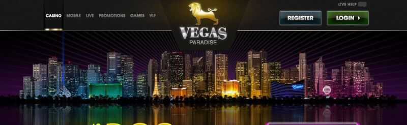 vegas paradise website provides casino games, أول إيداع إضافي وعروض لعلامة تجارية جديدة للاعبين