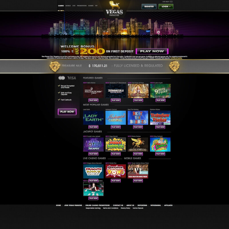 Vegas Paradise screenshot 1