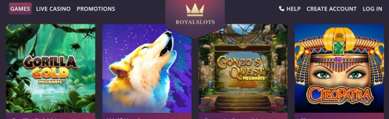 royal slot machines website provides gambling games, أول إيداع إضافي وعروض لعلامة تجارية جديدة للاعبين