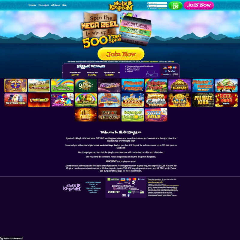 slot machines Kingdom Casino screenshot 1