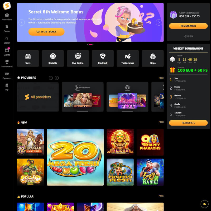 StayCasino screenshot 1
