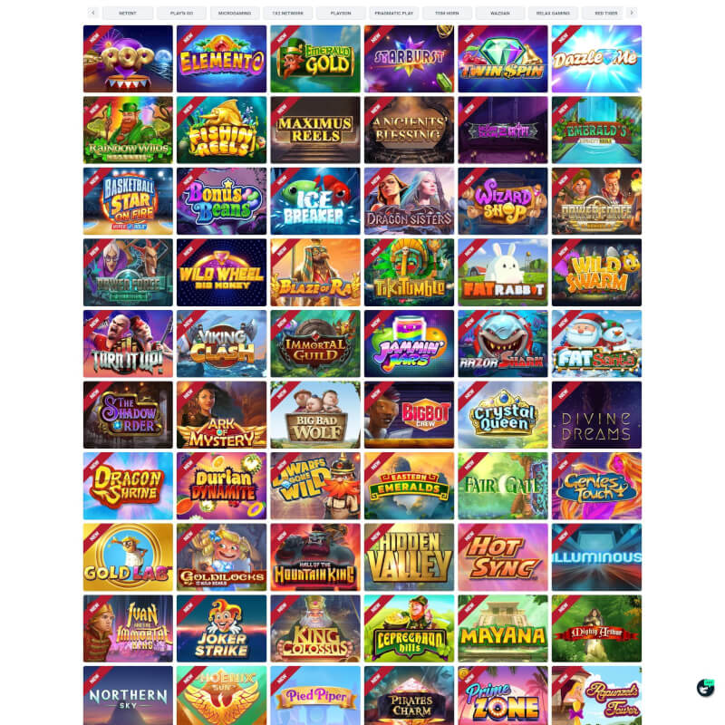 Wallacebet Casino screenshot 2