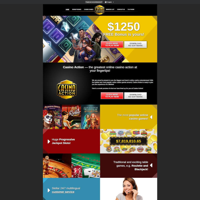 Casino Action screenshot 1