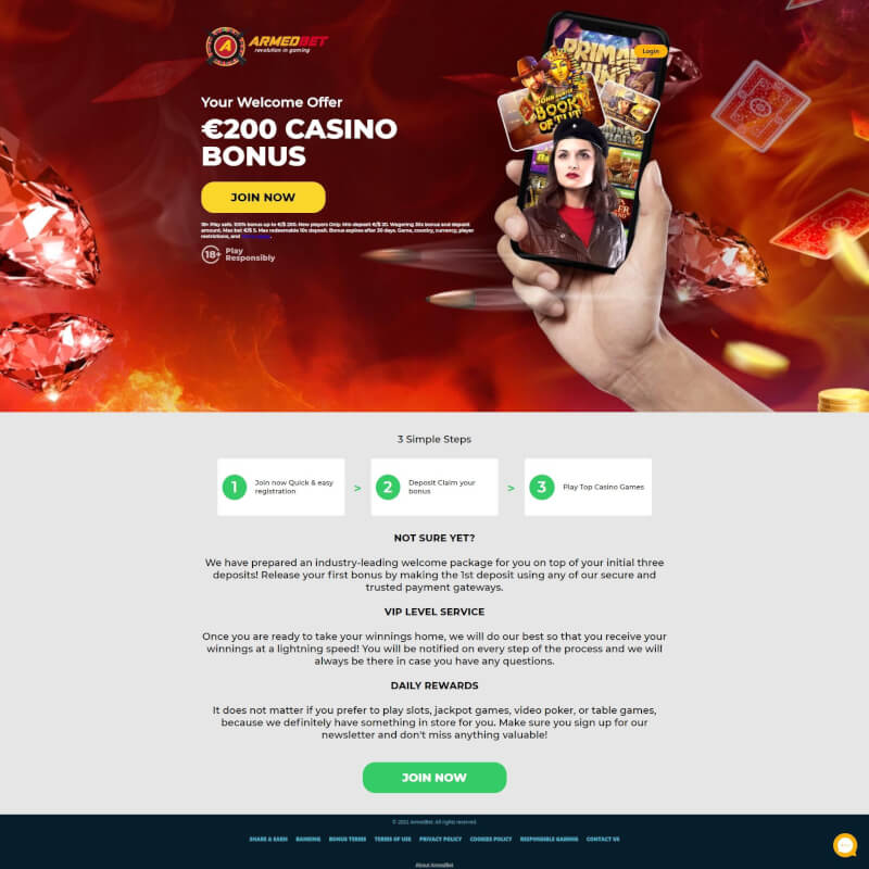 ArmedBet screenshot 1