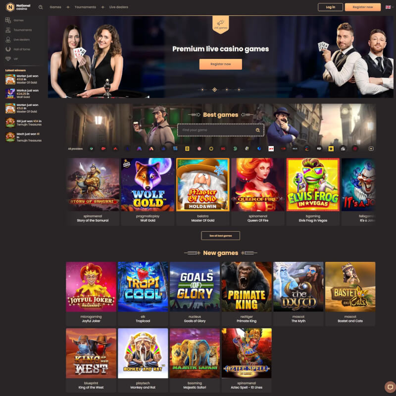 National Casino screenshot 1