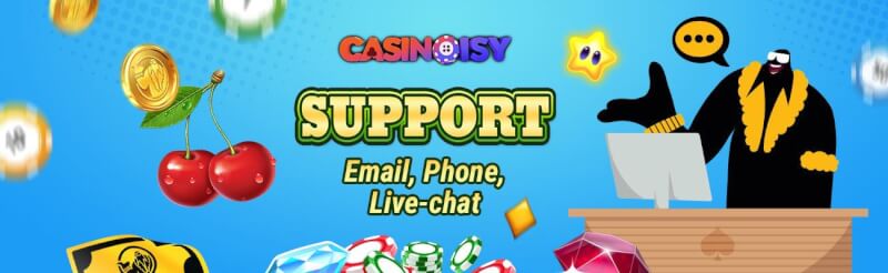 casinoisy support choices review-logo