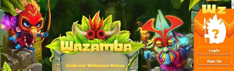 wazamba casino homepage provides casino games, أول إيداع إضافي وعروض لشعار لاعبين جدد
