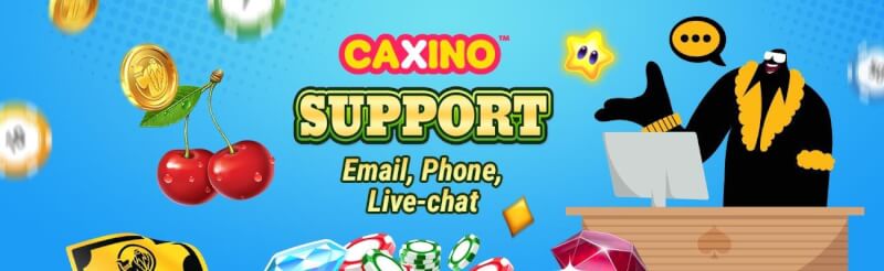 The Caxino Casino knowledge includes 24/7 support via e-mail and real time talk. A multilingual group of solution agents are standing by to help you-logo