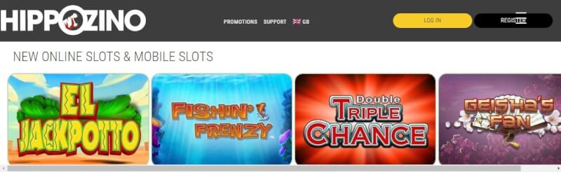 hippozino website provides casino games, الإيداع الأول الإضافي والعروض الترويجية لشعار اللاعبين الجدد
