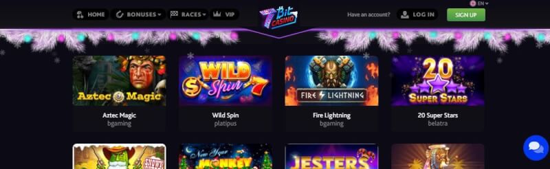 7bit casino homepage offers gambling games, أول إيداع إضافي وعروض ترويجية لشعار اللاعبين الجدد