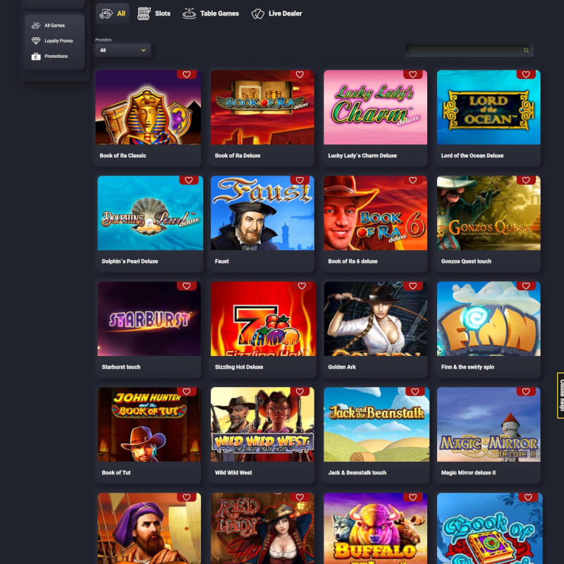 Pulp Casino screenshot 2