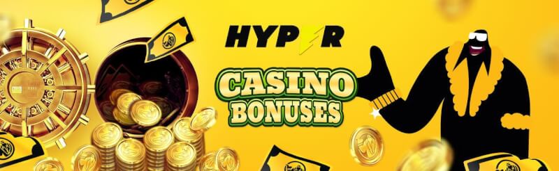 If you’re trying to make the most of a casino bonus then hyper casino welcome bonus and free spins might be good option for you-logo