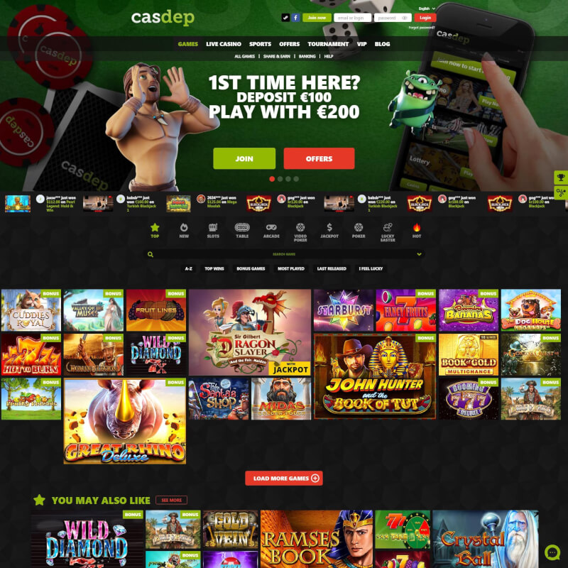 Casdep screenshot 2