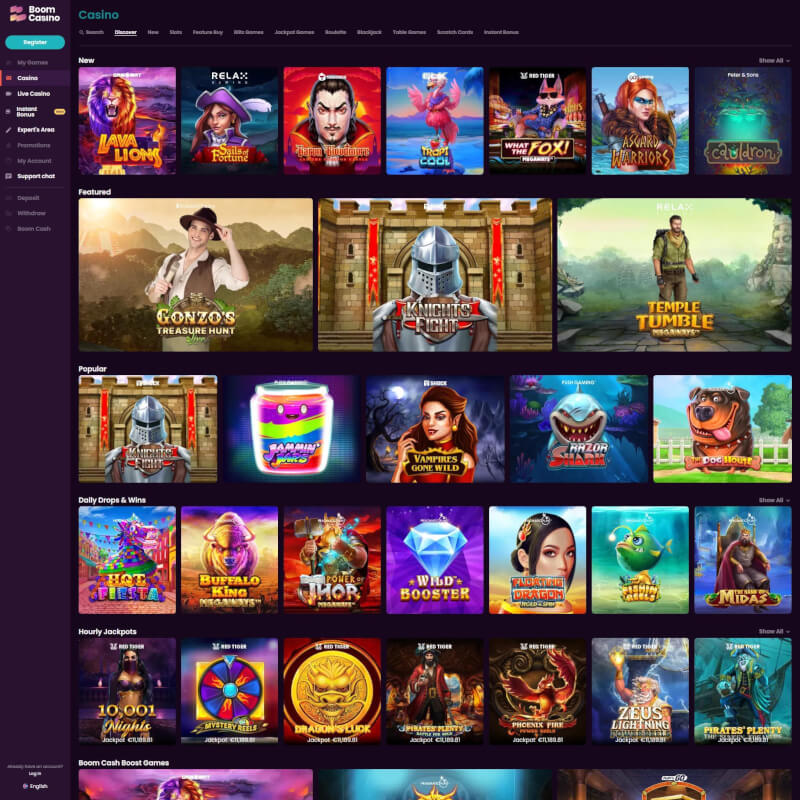 Boom Casino screenshot 2