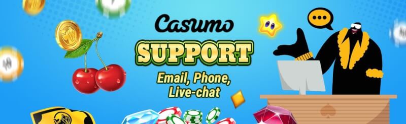 casumo support choices reviewed-logo