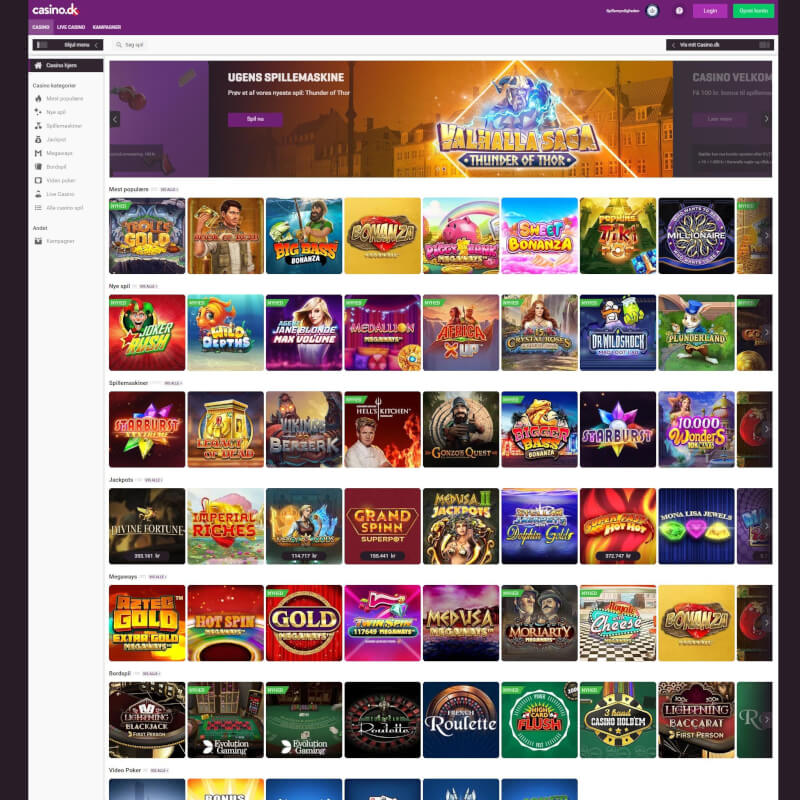 Casino.DK screenshot 1