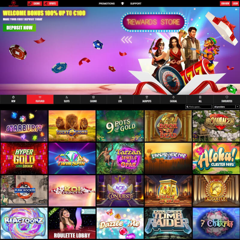 Maplebet screenshot 1