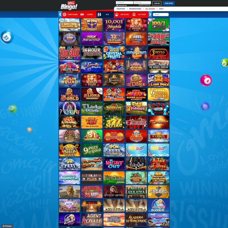 routine Record Bingo screenshot 2