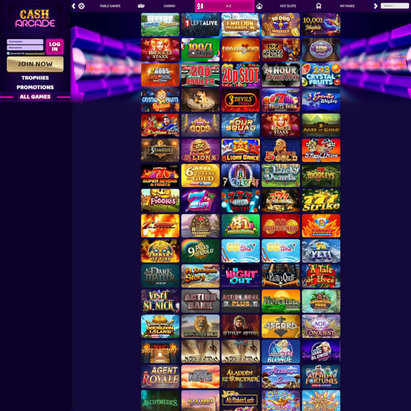 money Arcade Casino screenshot 2