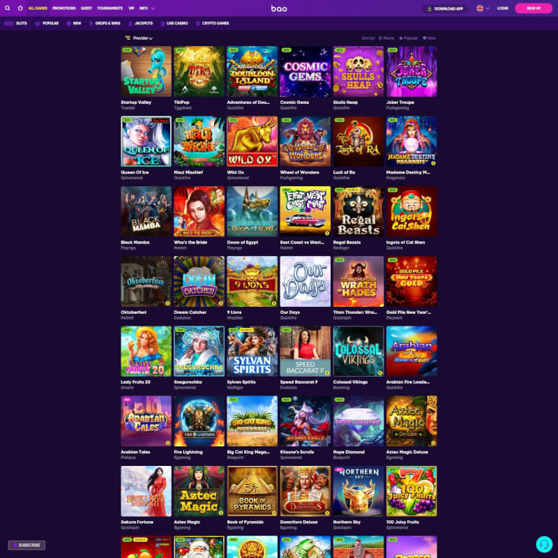 Bao Casino screenshot 2