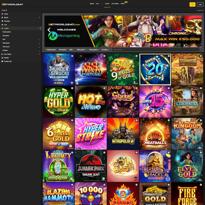 Betworld247 screenshot 1
