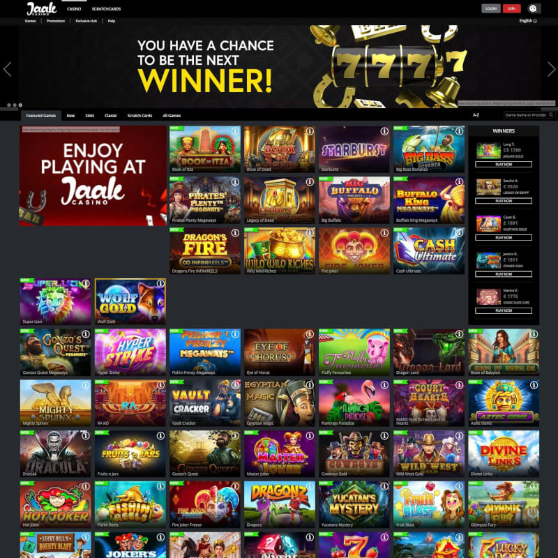Jaak Casino screenshot 1
