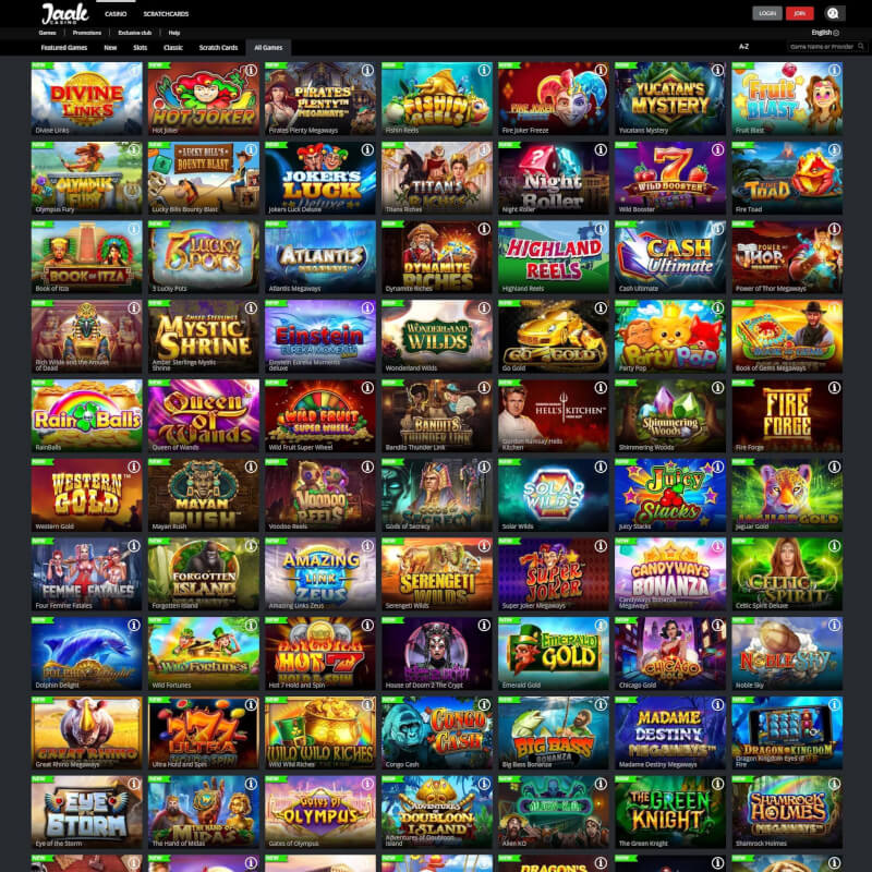 Jaak Casino screenshot 2