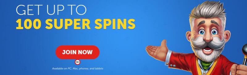 lucky Louis homepage provides casino games and promotions, no-cost spins for brand new players-logo