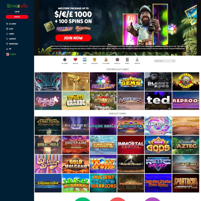Spinzwin screenshot 1