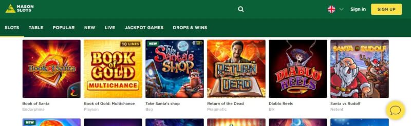 mason slot machines website provides casino games, أول مكافأة إيداع وعروض لشعار لاعبين جدد