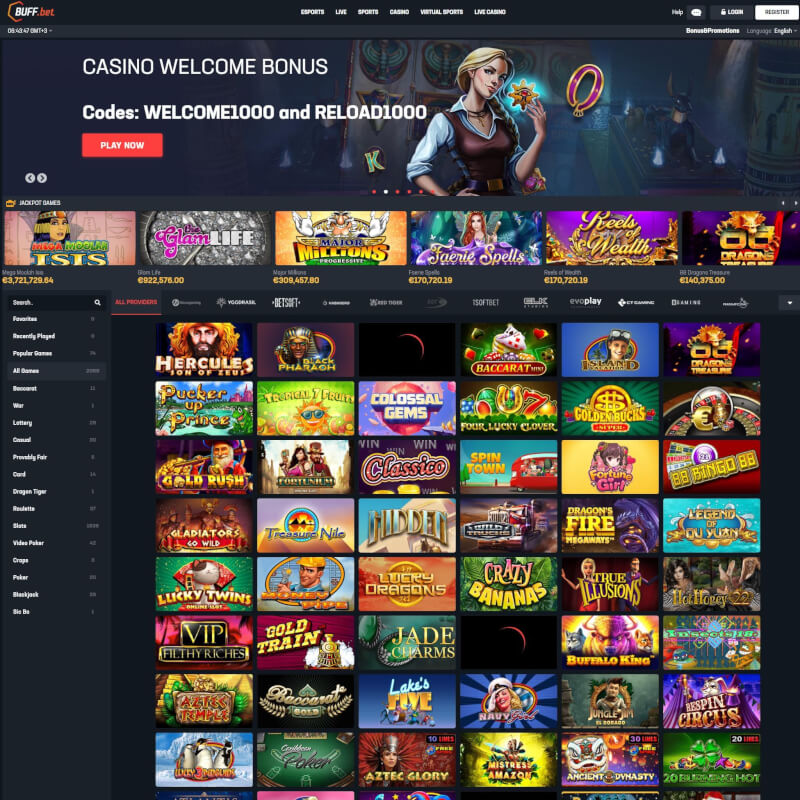 Buff.bet Casino screenshot 2