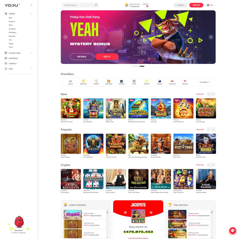 Yoju Casino screenshot 1