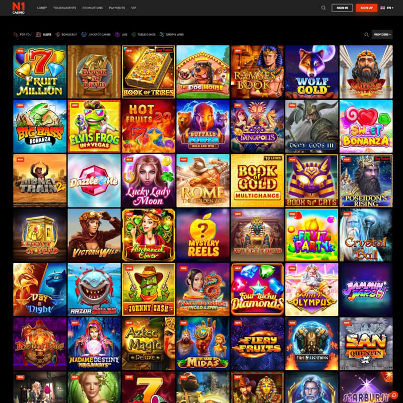 N1 Casino screenshot 2