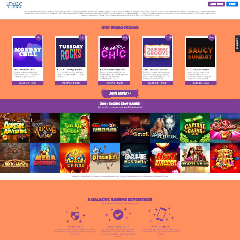 Kozmo Bingo screenshot 2