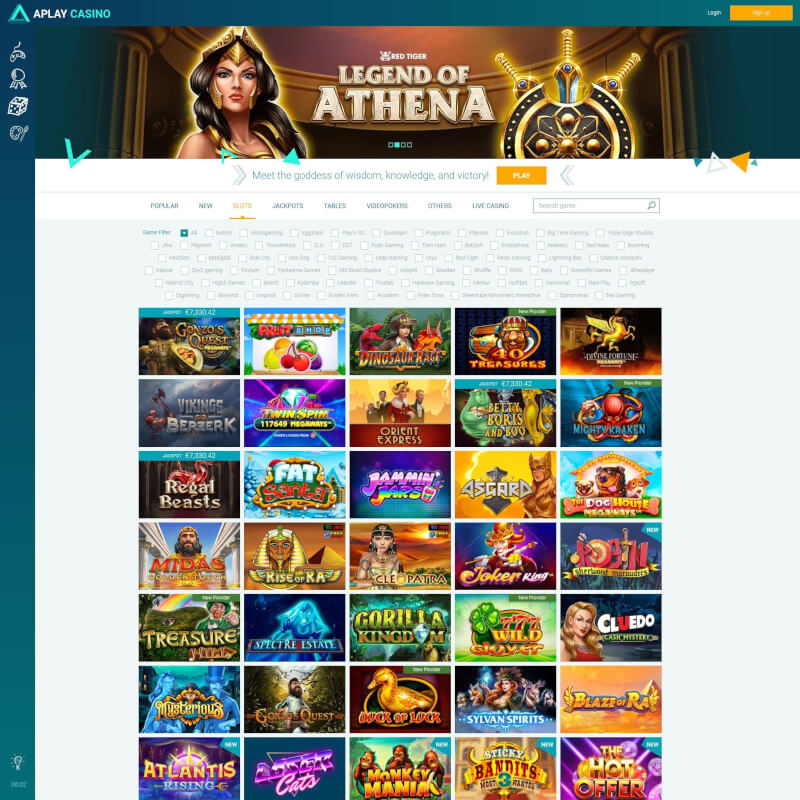 APlay Casino screenshot 2
