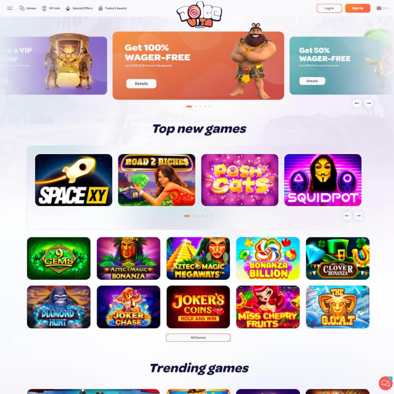 DolceVita Casino screenshot 1