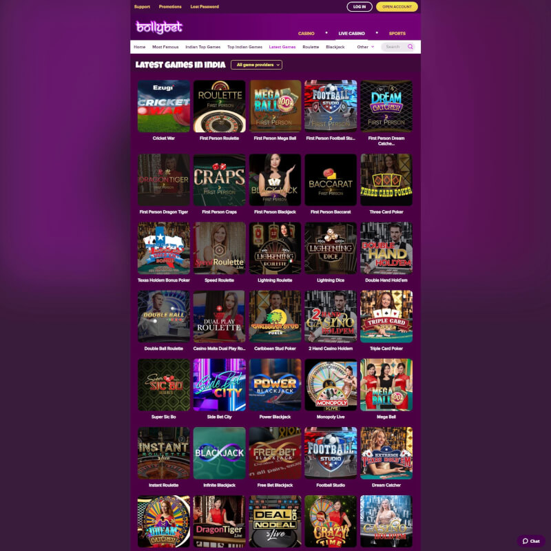 Bollybet screenshot 2
